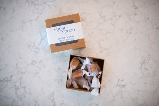 Vanilla + Toasted Almond Caramels