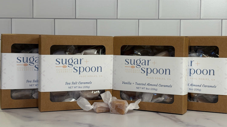 4 - 1/2 pound boxes of Sugar + Spoon caramels
