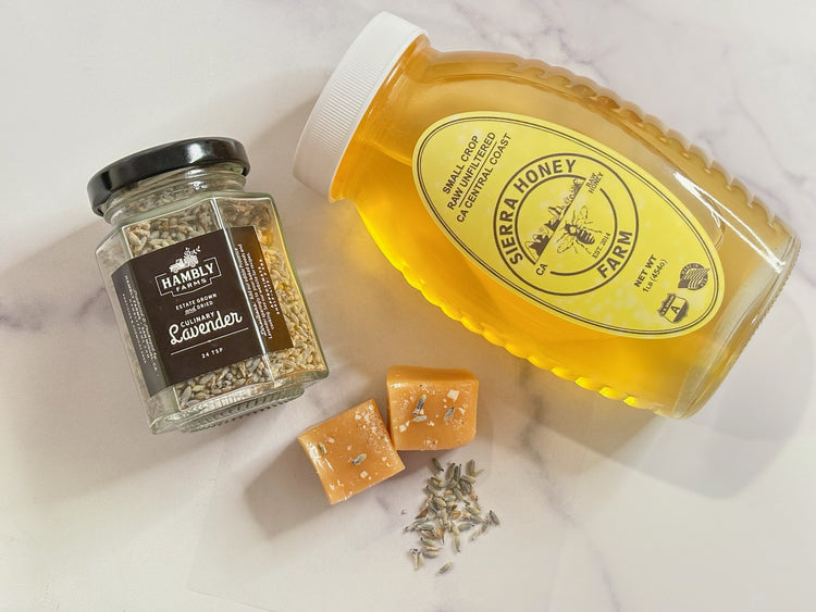 lavender + honey caramels - MAY SEASONAL FLAVOR!