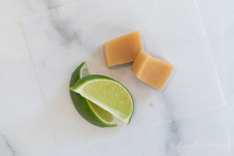Lime Caramels